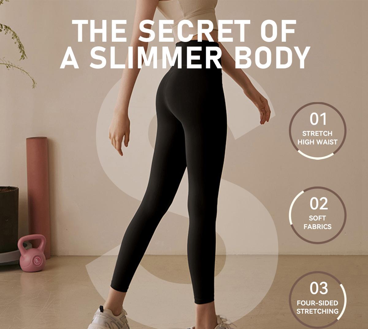 SHOWITTY Women's High Waisted Tummy Control Leggings – Comfortable Yoga Pants for Daily Wear, Cycling, Workout, Travel & Running