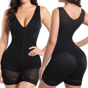 Shapewear for Women Tummy Control Bodysuits Zip-Up Comfort Ultra Stretch Fabric Customizable Fit Breathable Mesh Design Comfortable Fit