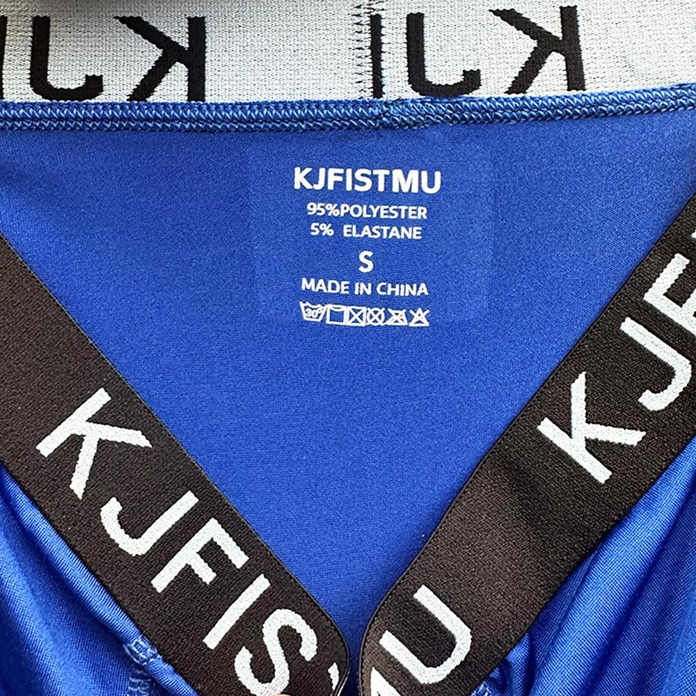 KJFISTMU 16-piece men's boxer briefs set, featuring bright geometric patterns, medium stretch, breathable and comfortable, solid colors, colorful striped waistband print, suitable for daily wear, boxer shorts, comfortable underwear, durable craftsmanship