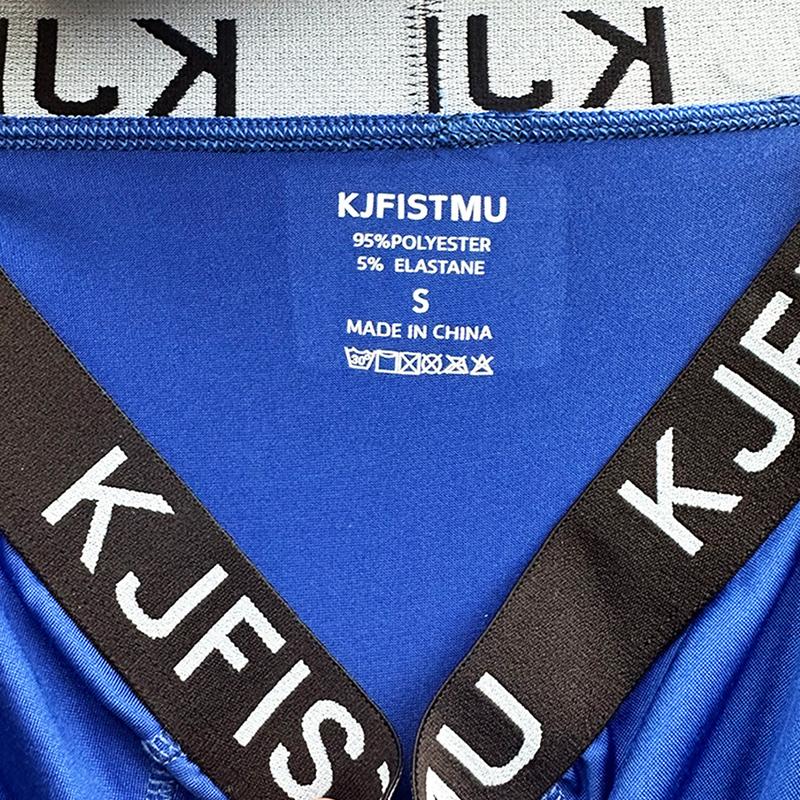 KJFISTMU 16-piece men's boxer briefs set, featuring bright geometric patterns, medium stretch, breathable and comfortable, solid colors, colorful striped waistband print, suitable for daily wear, boxer shorts, comfortable underwear, durable craftsmanship