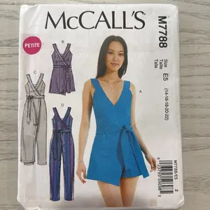 McCalls M7788 sewing pattern