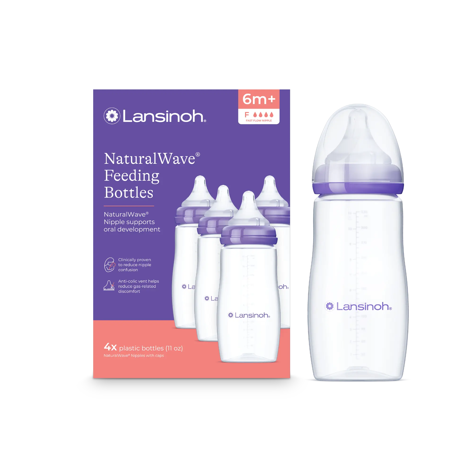Baby Bottles 11oz (4 pack)