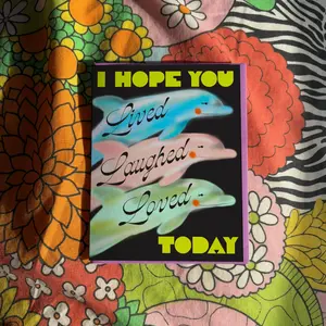 Lived Laughed Loved Blank Card