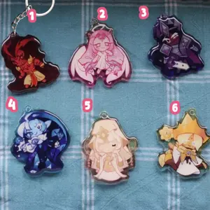 Beast and Ancients keychains [Cookie run]
