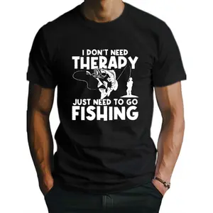 Fishing Immediately Fitted Men's T-Shirt, Sweat-wicking and Freedom of Movement