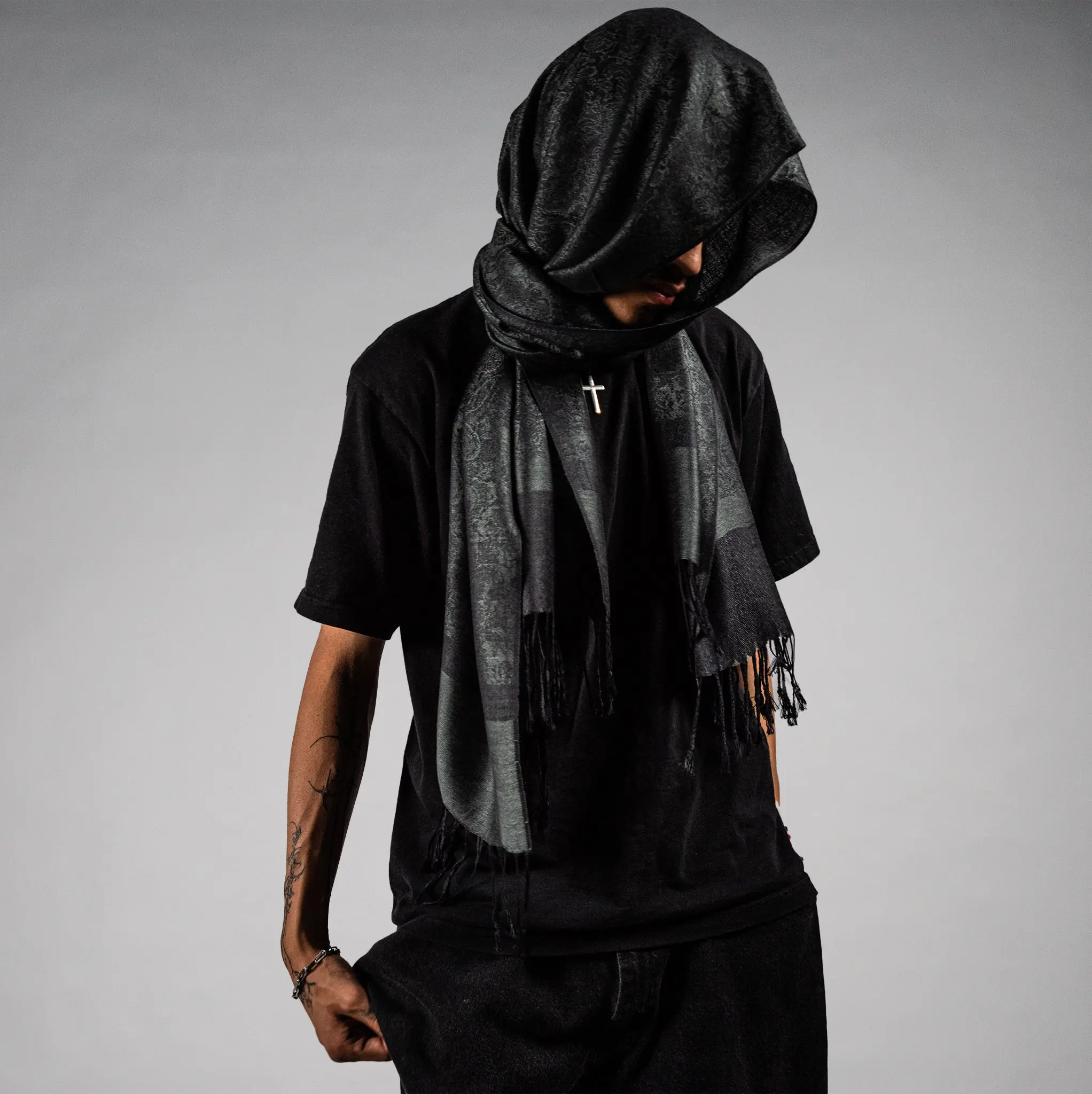 Cosmic Radiation Rave Pashmina Scarf