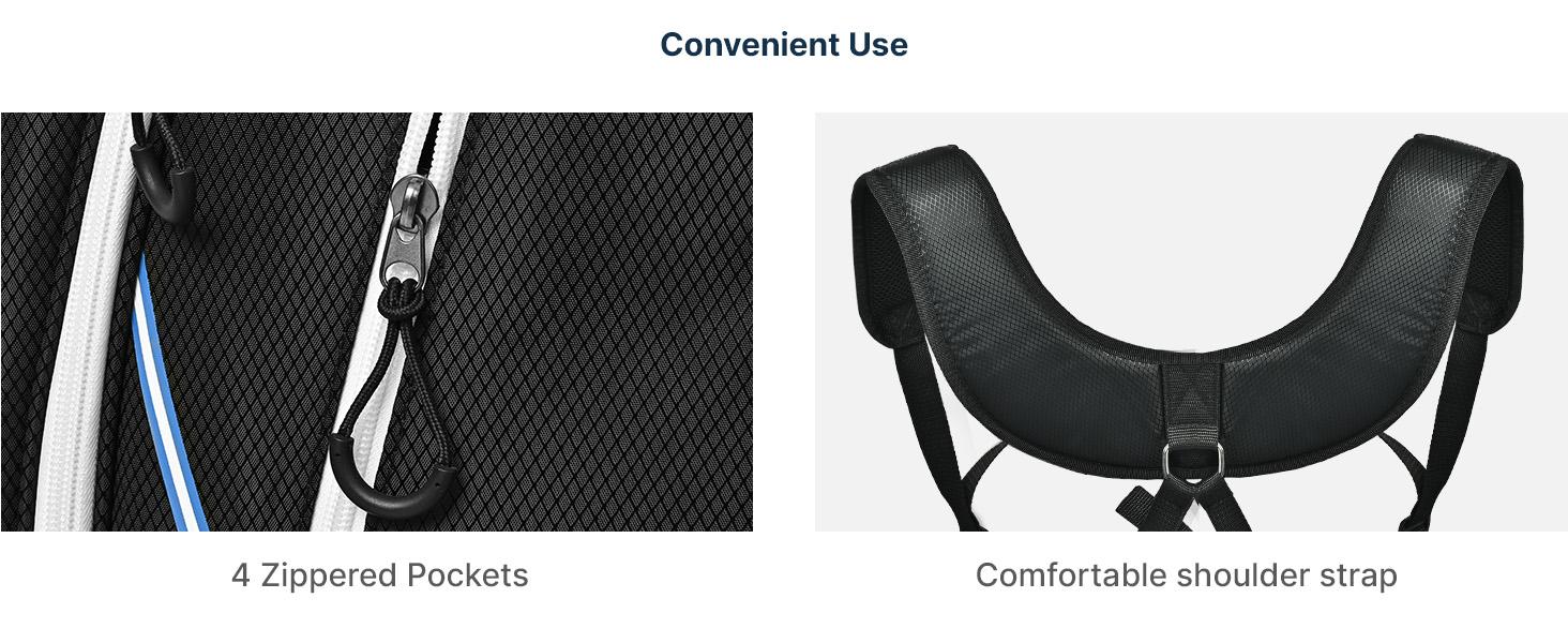 UNIHIMAL Men's Complete Golf Club Set, Right Hand – 9/10/11-Piece Golf Clubs with Stand Bag