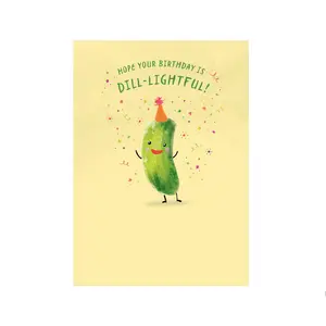 Hope Your Birthday Is Dill-Lightful Pickle Birthday Card
