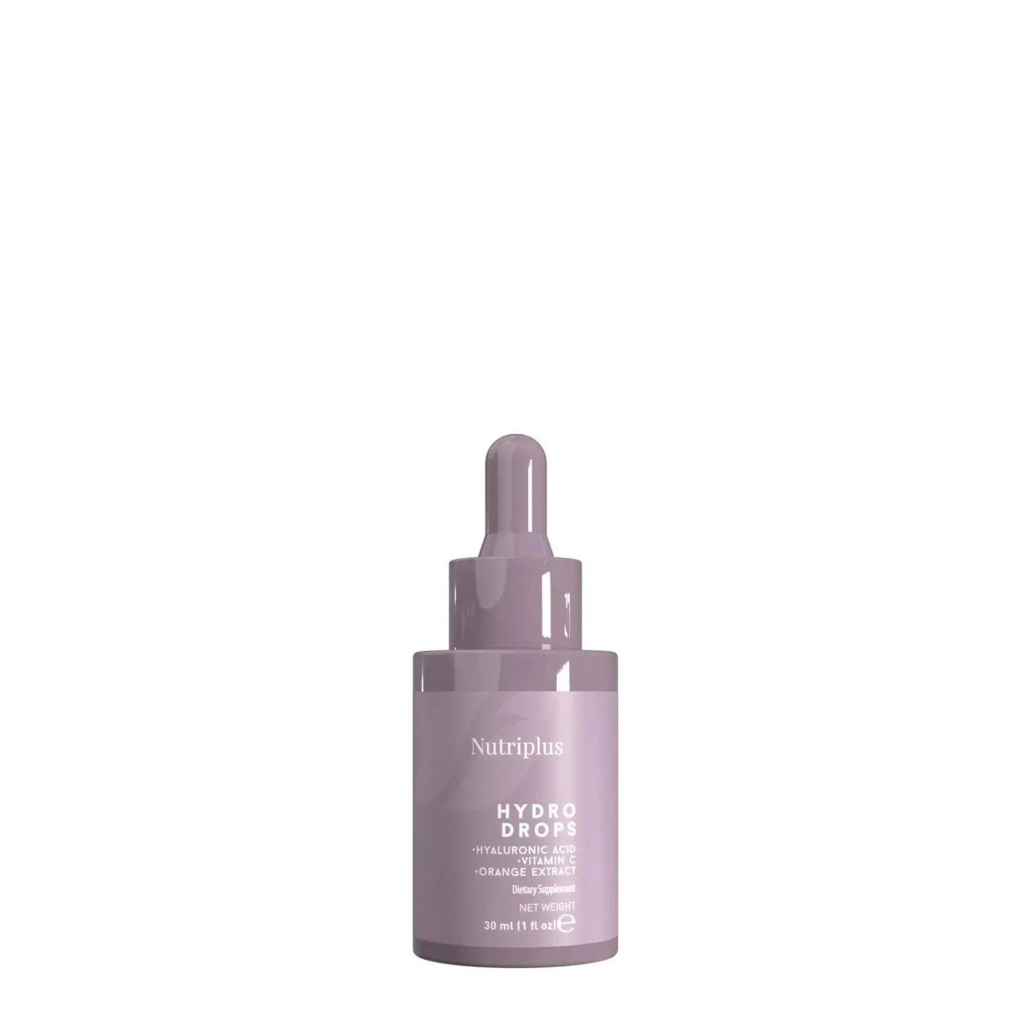FARMASI NUTRIPLUS HYDRO DROPS Vegan Safe Gluten-Free Daily Advanced Anti-Age Boost Supplement with Hyaluronic Acid, Vitamin C, Bitter Orange Extract - 30mL (1oz) for Skin Radiance Boost