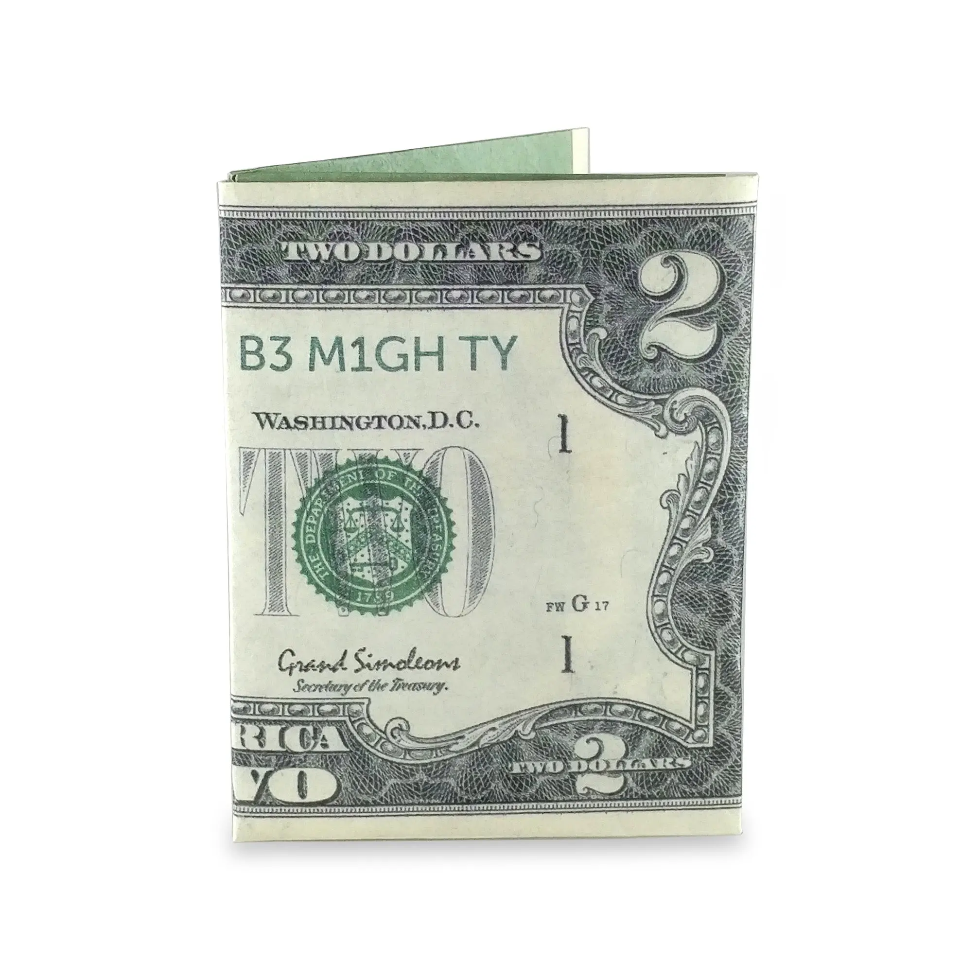 $2 cover mini Mighty Wallet for man