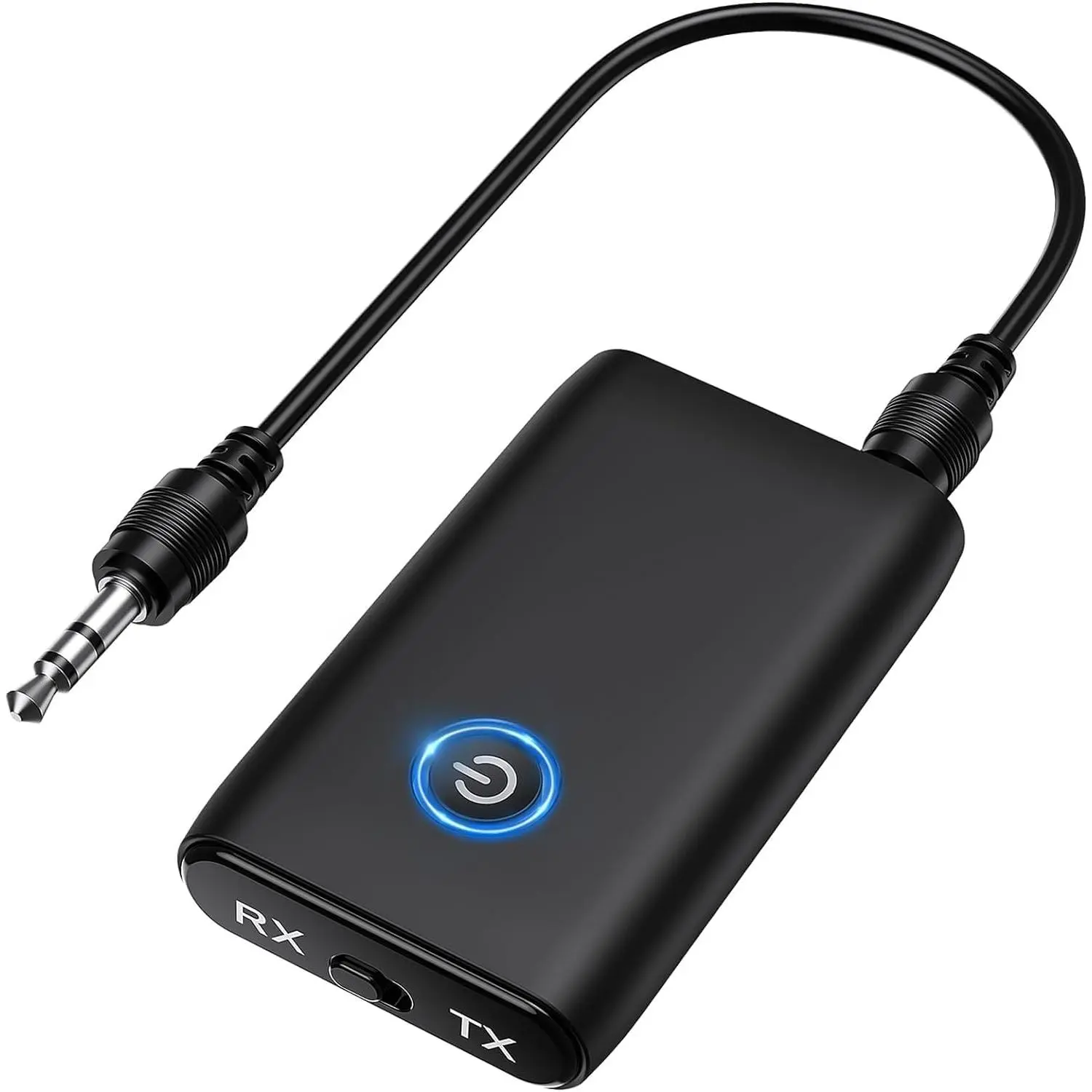 Aux Bluetooth Adapter for Car, Bluetooth 5.0 Transmitter Receiver, Portable Wireless Adapter, 2-in-1 Aux Audio Receiver for Laptop, Radio, Headphones, Speakers, TV, Bluetooth 5.0 Adapters, Portable Bluetooth Adapters
