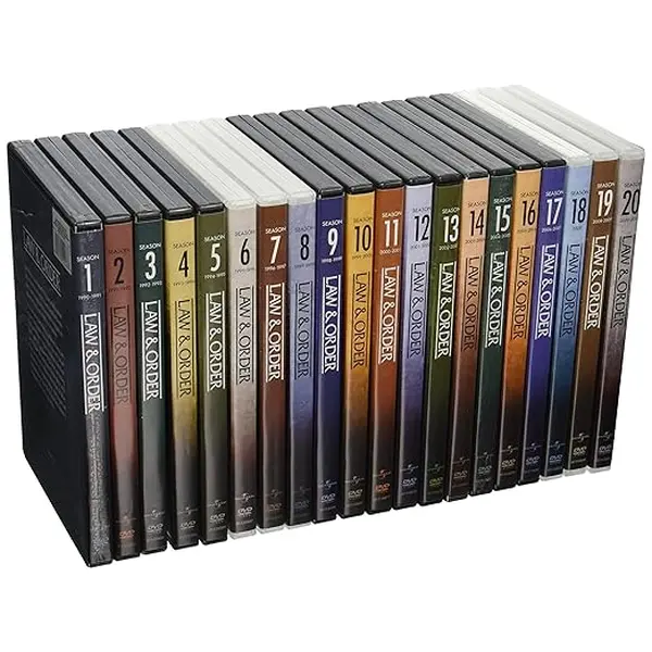 Law & Order: The Complete Crime Drama TV Series DVD - Video Collection with Detectives, Prosecution, Courtroom Themes, Suspenseful Trials, Starring Sam Waterston