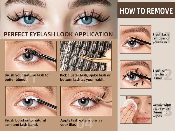 SideSpike Kit l JMS&JMS Manga Spiky Individual Clusters(8-18mix) CC Curl for DIY Eyelashes Extension,Waterproof Sleep Proof,Week Long Lasting Fake Lash Cosmetic Makeup Anime Lash Outdoorfun Vacation Lash #TikTokShopBlackFriday