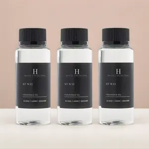 Hotel Collection 'My Way' Fragrance Oil(3pack) - Luxury Aromatherapy Scent Inspired by 1 Hotel with Notes of Leather, Sandalwood, & Oud Wood - 120mL Diffuser Oil for Home & Office Lavender Perfume