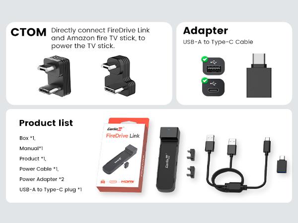 TikTokShopBlackFriday | CarlinKit Fire drive carplay adapter designed to work with your Fire stick 2026 NEW