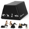 [tiktokshopstockup] WARMOUNTS Sturdy Hip Thrust Bench - Home Workout Gear, At Home Gym Equipment, 700LB Load Capacity, Glute Bridge & Lower Body Training, Maximize Workouts, Minimize Clutter, Anti-Slip Base, Foam Pad, Smooth Rim, Carry Handle