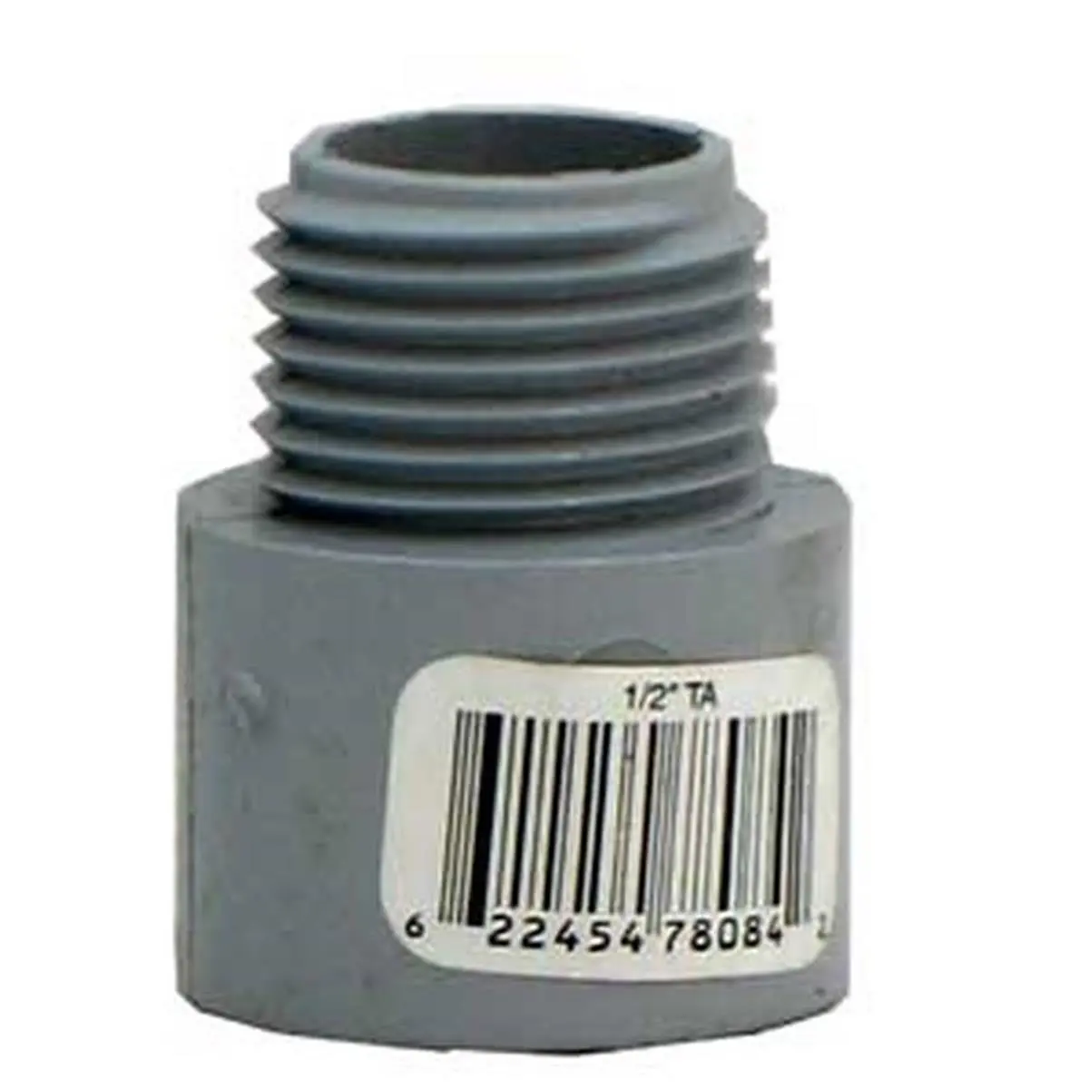 212 MAIN IPEX 9663469 1 in. Grey Threaded PVC Terminal Adapter, Durable Reliable Connectors for Rigid Conduit, Boating Water Sports