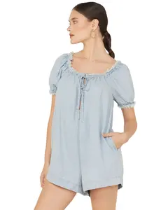 Free People Women's Daisy Denim Doll Romper - Ob2066665