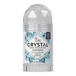 CRYSTAL Deodorant Stick (30003), Unscented, 4.25 Ounce CRYSTAL Deodorant Stick (30003), Unscented, 4.25 Ounce