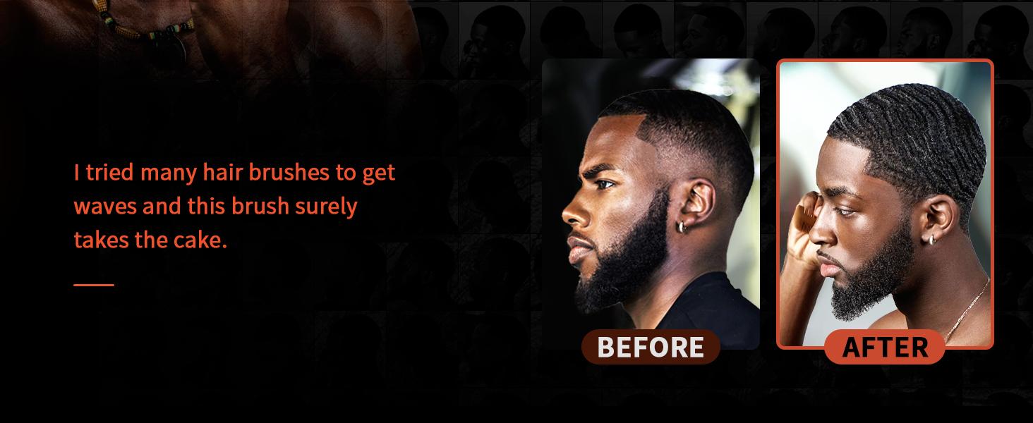 Wave Pomade Wave Styler Brush Great for Wolfing, Boar Bristle Beard & Wave Brush for Barbers & Daily Use Blacks Detangling Hairbrush Wood Comb Wave Pomade Wave Styler Brush Great for Wolfing, Boar Bristle Beard & Wave Brush for Barbers & Daily Use Blacks Detangling Hairbrush Wood Comb