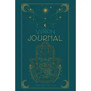 Vision Journal: Magical bohemian styled blank lined journal