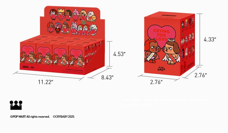 [Spanish]-CRYBABY Crying For Love Series Figures Figuras Coleccionables