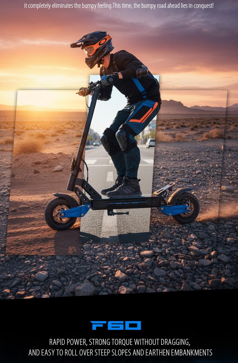 Electric Scooter with 2000W Peak Power 10-inch All-Terrain Tires LED Screen Dual Suspension System 335 lbs Load Capacity Ideal for Commuting Christmas Gift SpringStatements