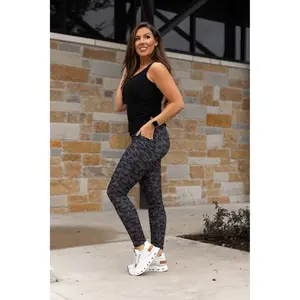 Maverick Camo Full-Length Leggings