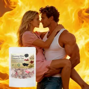 Ginseng Five Treasures Tea Organic Kidney Cleanse Tea, Traditional Kidney Cleansing Tea , Christmas gift, Recommend to a friend Herbal Alkaline Natural- TikTokShopBlackFriday