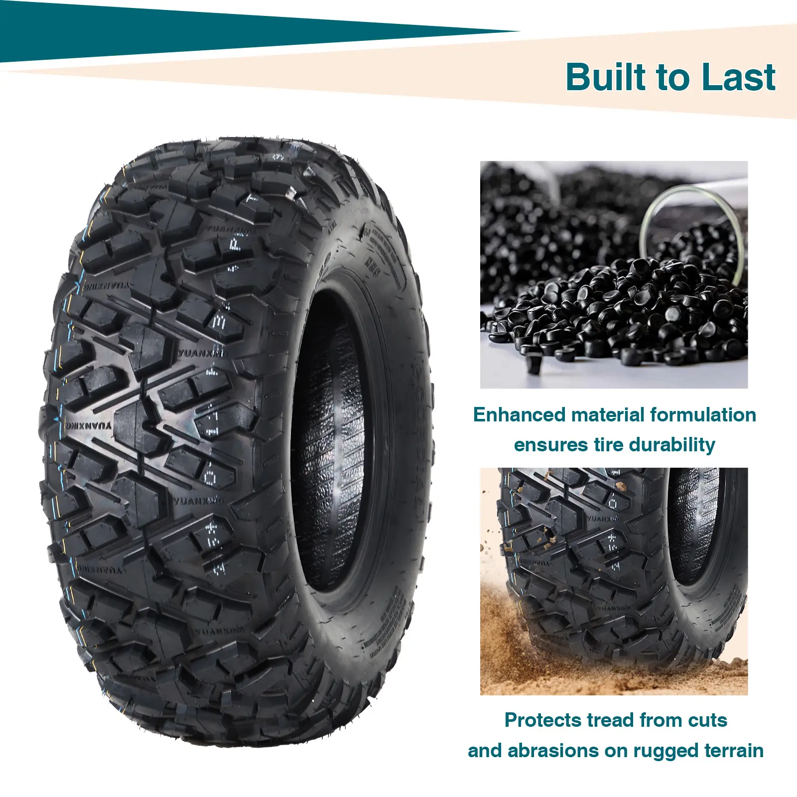 New Upgraded 2pcs 29X9.00-14 6PR 29x9x14 ATV UTV Tires, 29 9 14 All-Terrain Tires, A102, 29x9-14 UTV ATV Tire for Off-Road, Mud, Dirt, Sand, Street Trail, 6PR Tubeless, 2 Pack