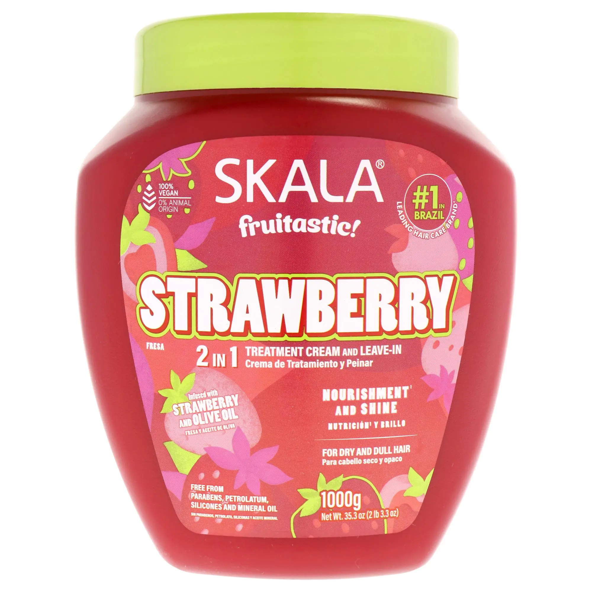 2 in 1 Frutastica Strawberry Treatment Cream by Skala for Women - 35.3 oz Cream