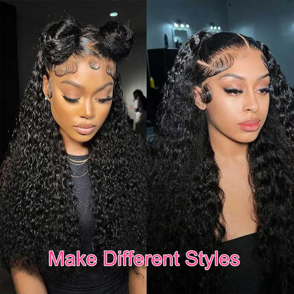 FORGIRL FOREVER Water Wave Wig 13x4 13x6 Transparent Lace Front Human Hair Wigs For Women Pre Plucked 180% Water Wave Glueless Wigs Beginner Friendly FORGIRL FOREVER Water Wave Wig 13x4 13x6 Transparent Lace Front Human Hair Wigs For Women Pre Plucked 180% Water Wave Glueless Wigs Beginner Friendly