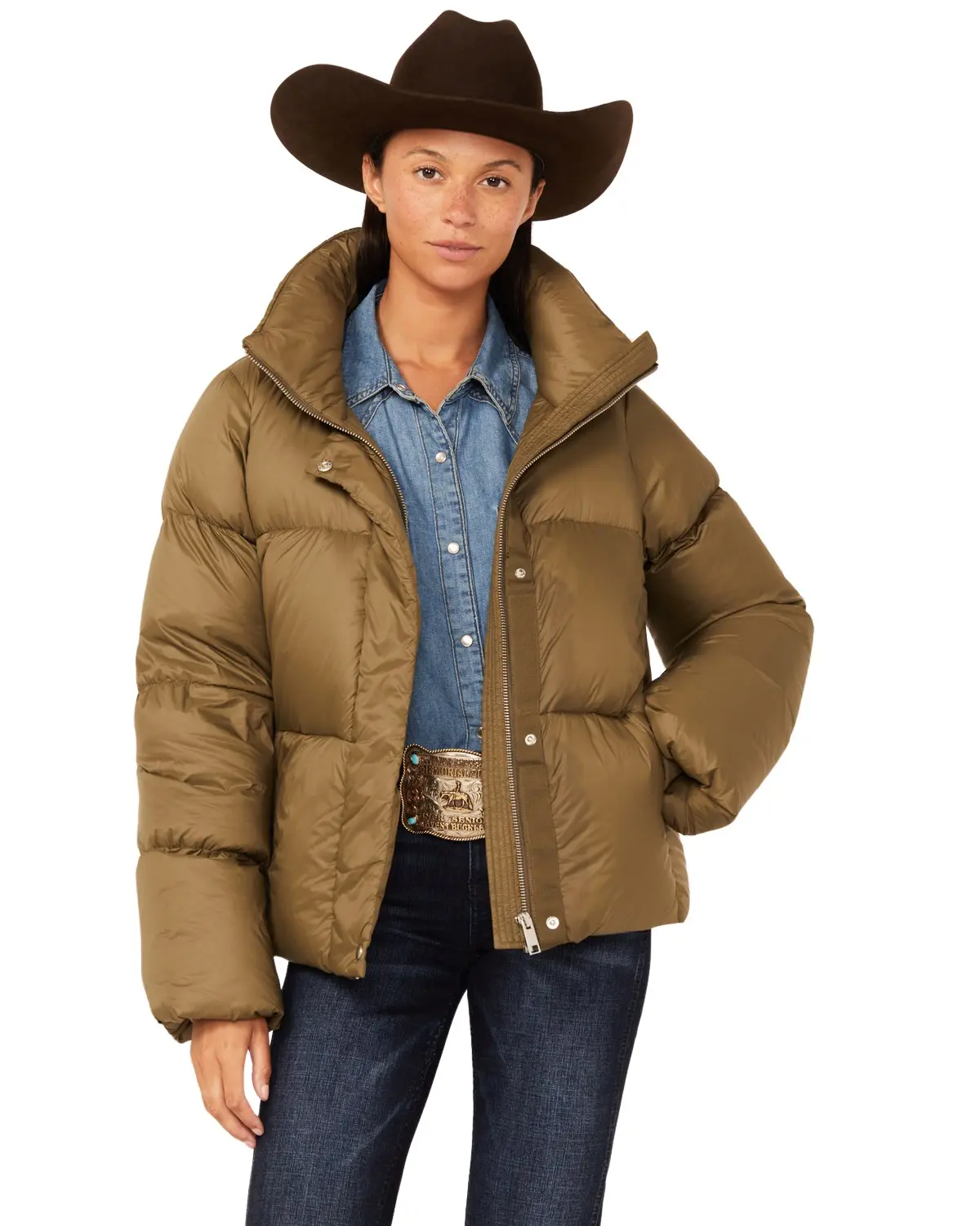Women's Women'S Lightweight Parachute Puffer Jacket - 03-098-0693-6192 Gr