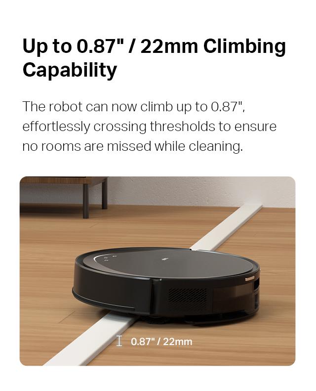 Tapo RV20 Max Plus Ultra-Slim Robot Vacuum and Mop with 5300Pa Suction, MagSLIM LiDAR Navigation, Auto-Empty Dock, 97% Dust Pickup, Alexa & Google Home Compatible - Deep Cleaning Machine Deep Cleaning Machine Automatic Wireless