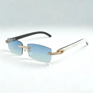 CZ White Buffs Blue Lens