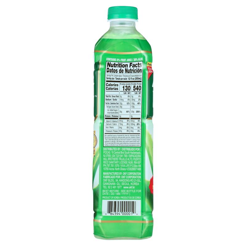 OKF Aloe Vera King Natural Original Aloe Vera Drink, 1.5 L