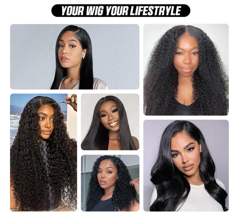 OQ Hair 9x6 TPart Layered Cut Wear Go Wigs 220% Density Yaki Straight Short Bob Wig Human Hair Pre Bleached Tiny Knots With Drawstring