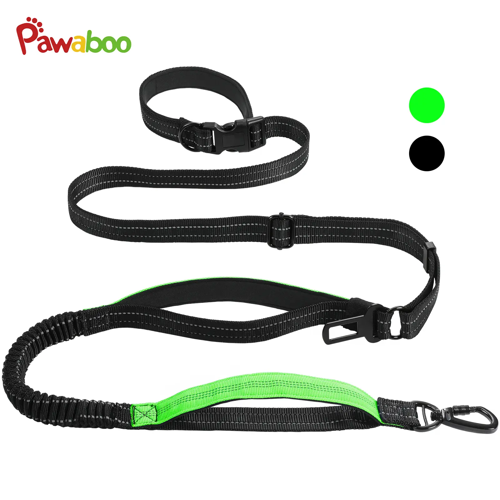 Green&Black-Car Seatbelt