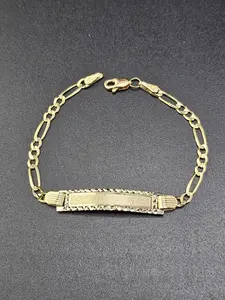 14K Gold Children Bracelet - Fashion Bracelet