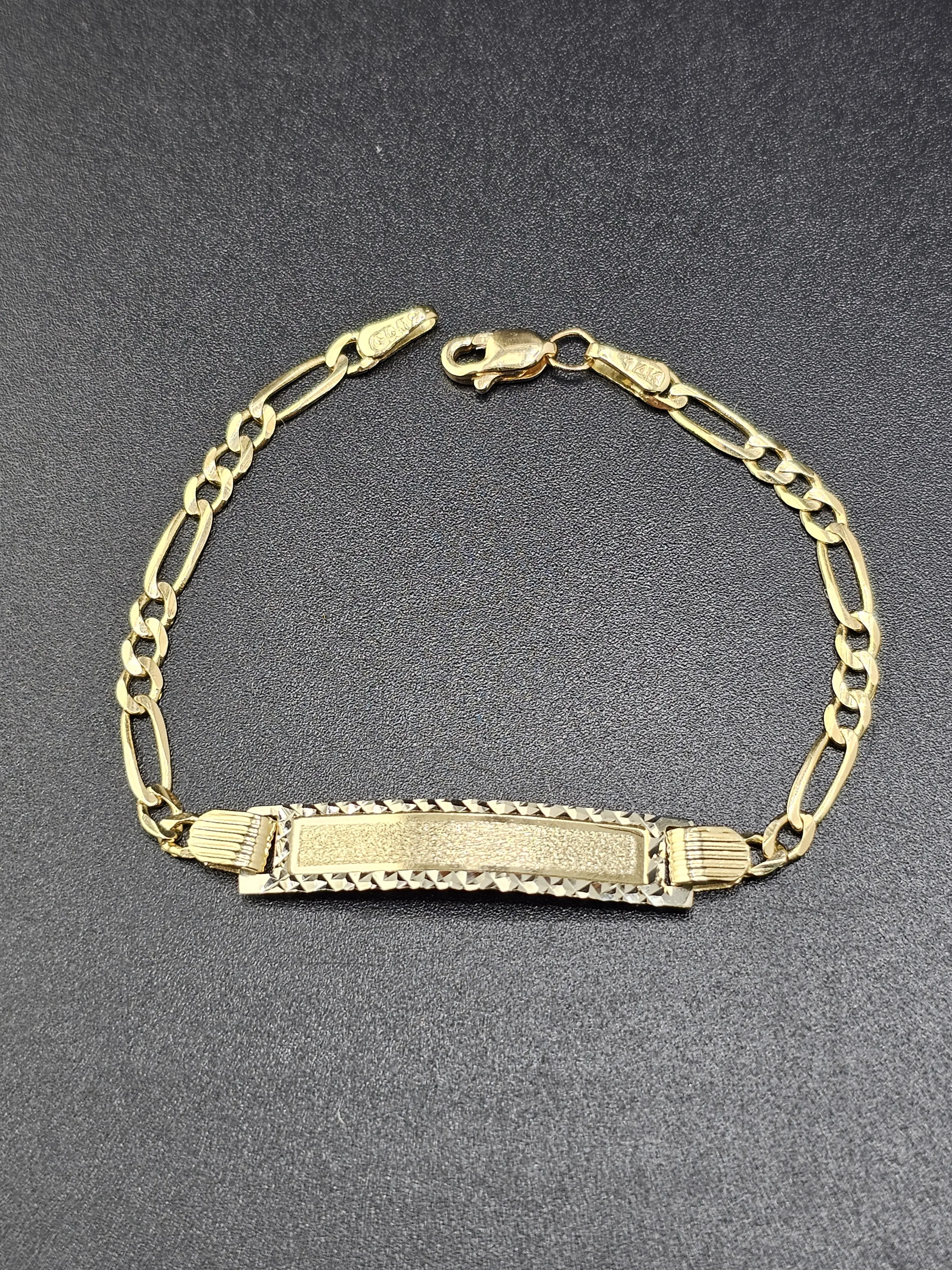 14K Gold Children Bracelet - Fashion Bracelet