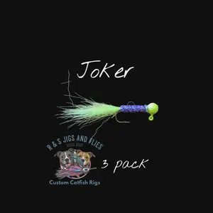Joker Crappie Jig (pack of 3, 1/32 ounce jig)