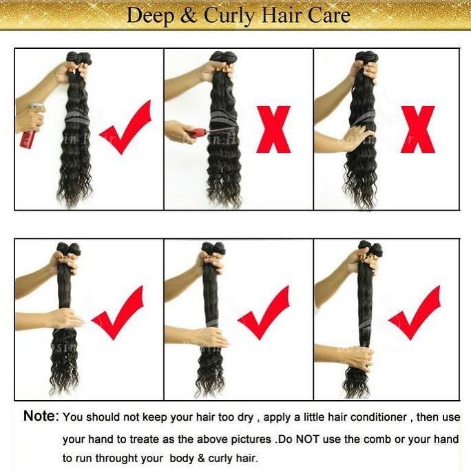 [Valentine's Day Special] Ashine Luxury Brazilian Virgin Bundles 100% Human Hair Straight Body Wave Deep Curly bundles Tangle-free Re-wearable 10A Grade Salon Quality