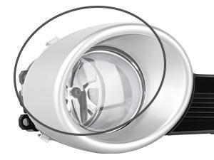 Nilight Fog Lights Assembly Compatible with 2008 2009 2010 2011 Toyota Highlander Left Driver and Right Passenger Side Clear Lens w/H11 12V 55W Bulbs