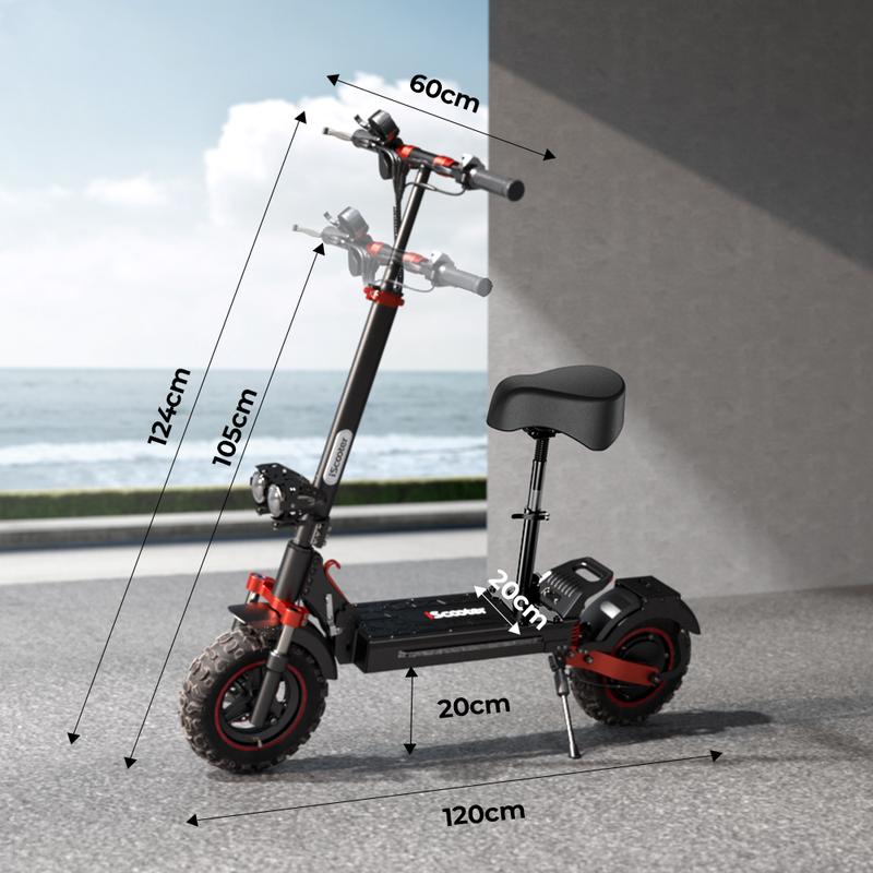 【Valentine's Day】Electric Scooter, 1000W/500W, 28MPH/25MPH,40 Miles/28 Miles/23Miles, 54.6V14Ah/48V15Ah Battery, 10''/11'' All-terrain Tires,  Dual Braking System & Suspension System, Foldable Commuter Electric Scooter Adults for Adults/Youths