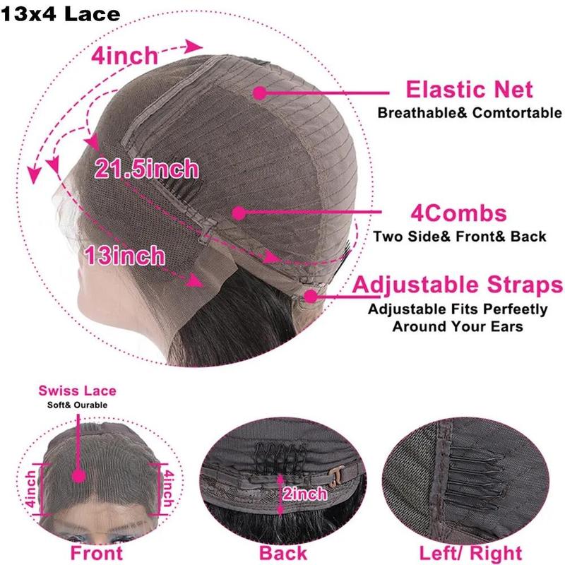 [Hot] TikTokShopBlackFriday Bling Hair Body Wave 13x4 Transparent Lace Front Wigs Human Hair 180% Density 13x6 Transparent Lace Frontal Wigs Brazilian Natural Color For Black Women #NovaTopFinds