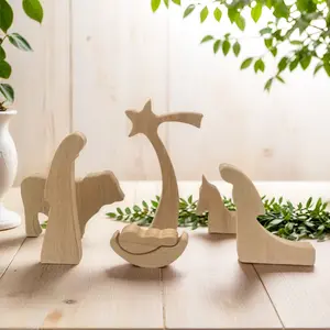 Modern Nativity Set, Beautiful Nativity Set, Wooden Nativity Set, Nativity Scene Wood, Unique Nativity Scene, Special Nativity Set