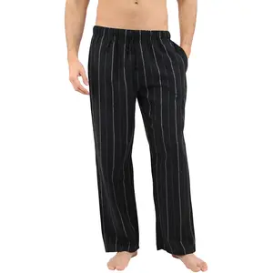 INTIMO Men's Soft Bamboo Flannel Pajama Pants Loungewear Sleepwear
