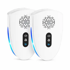 Advanced Ultrasonic Pest Repeller Plug-in - Smart Variable-Frequency Indoor Bug Shield with Quiet Night Light, 1700 Sq.Ft Coverage Safe for Kids & Pets Radiation-Free