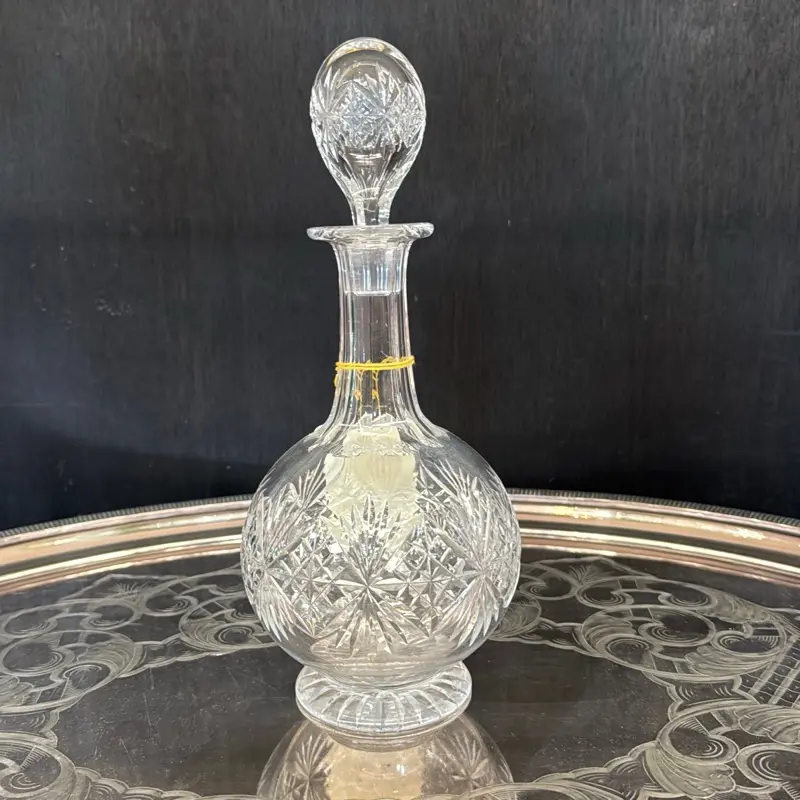 Old English Decanter signed WEBB 1920-30’