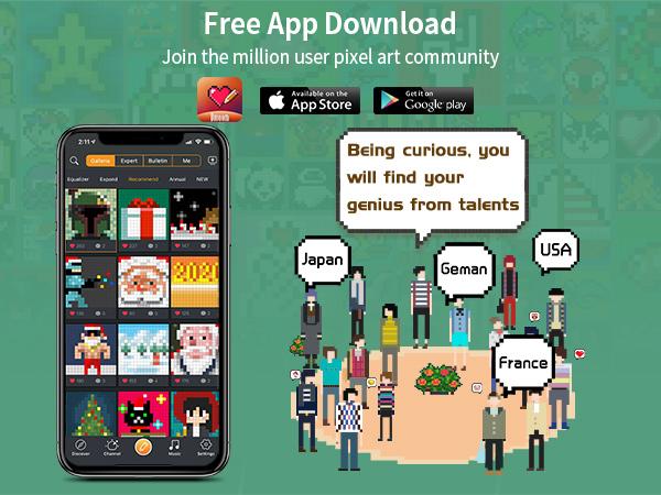 Divoom Ditoo-Mic Mini Karaoke with Microphone Pixel Art Bluetooth Speaker Portable Wireless Microphones & Party Lights for Kids Adults Birthday Gifts for Girls Boys Family Home Party Speker Audio - Smartphone